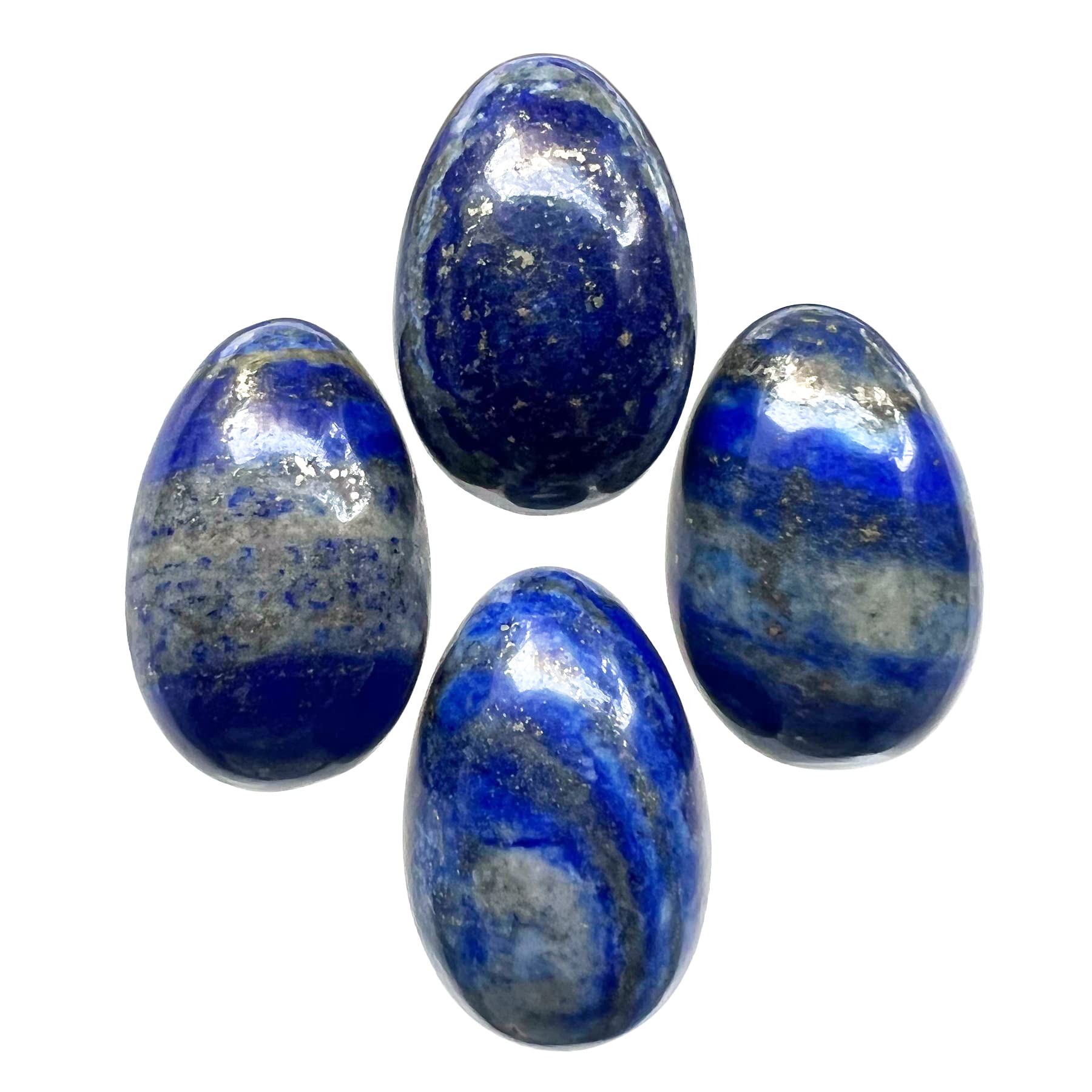 開運や受験に！ラピスラズリ　縦4cm 卵型 開運や受験に！ラピスラズリ 縦4cm 卵型